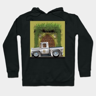 CS Cartoon Machines PickUp Truck And House 333 V 1.1. Hoodie